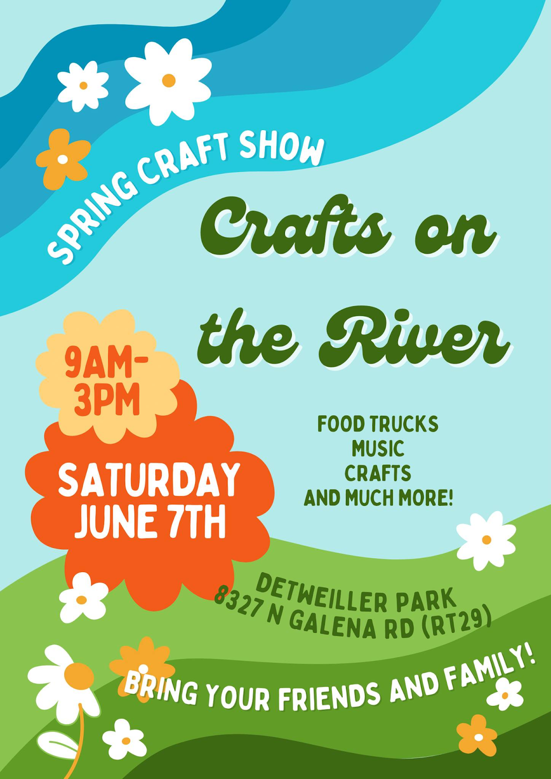 Crafts on the River, June 7th