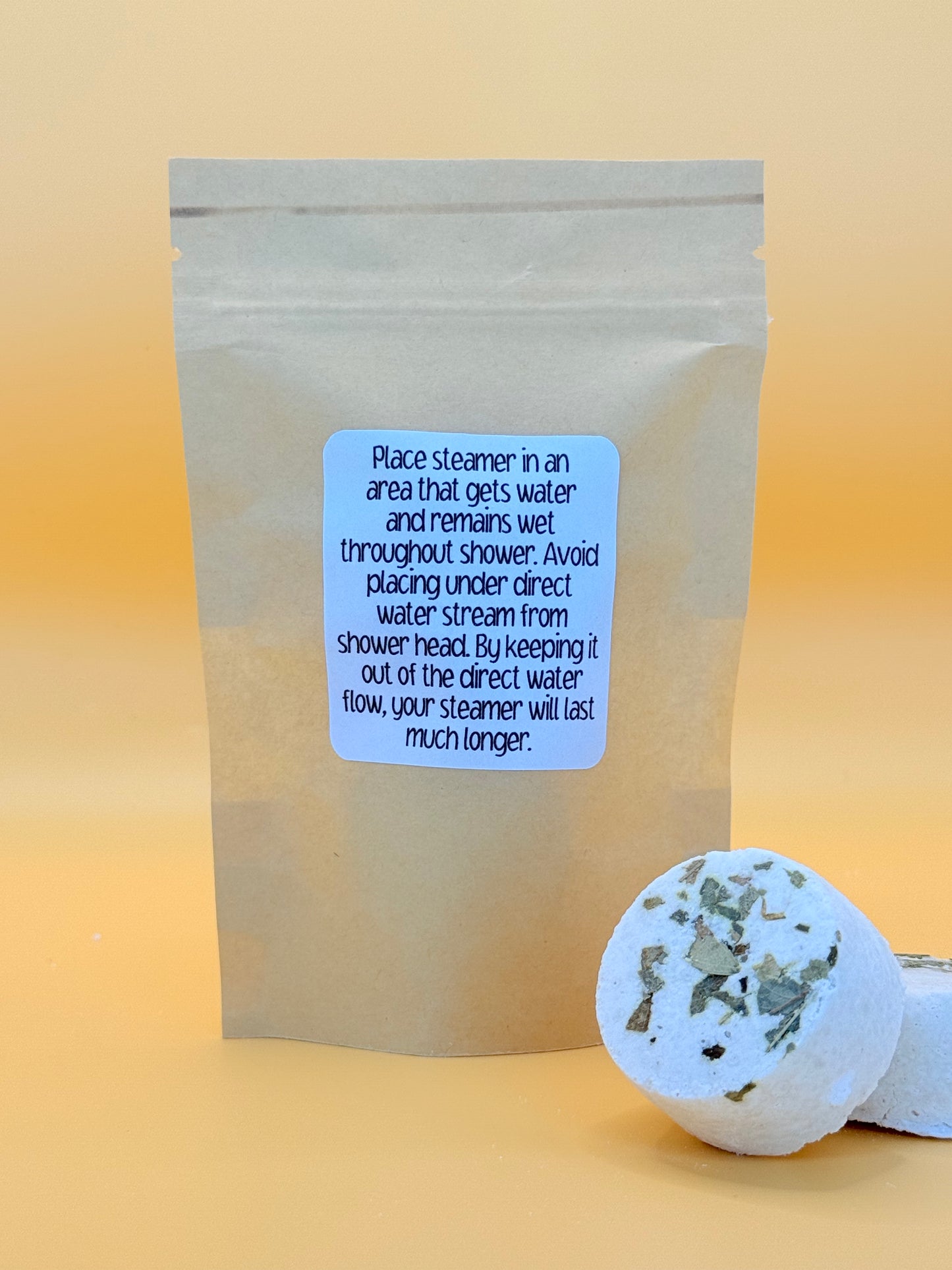 Aromatherapy Shower Steamer: Eucalyptus & Menthol