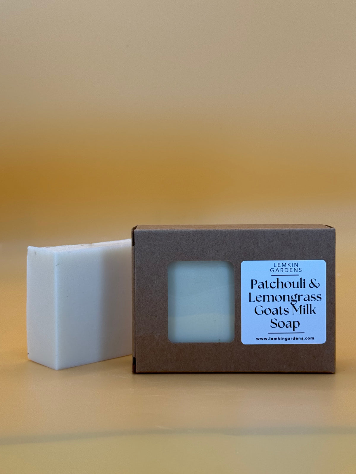 Goats Milk Soap: Patchouli & Lemongrass