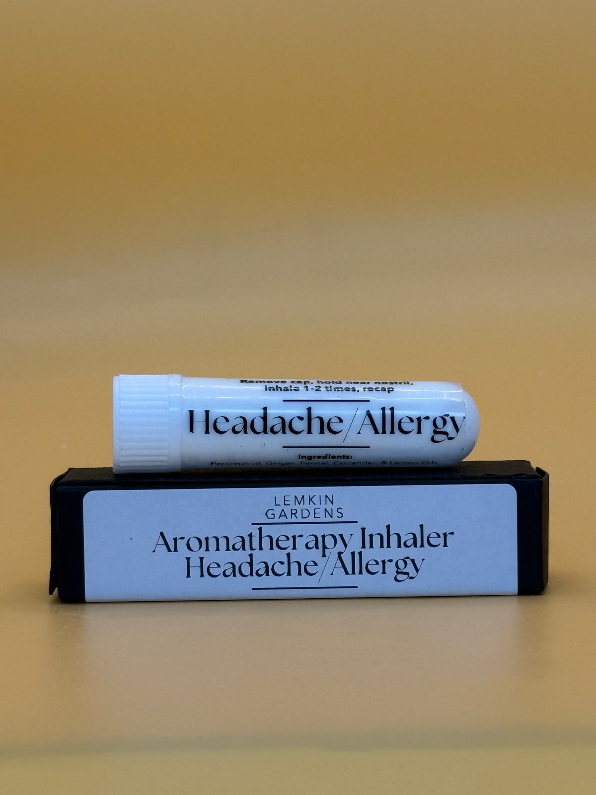 Aromatherapy Inhaler: Headache/Allergy