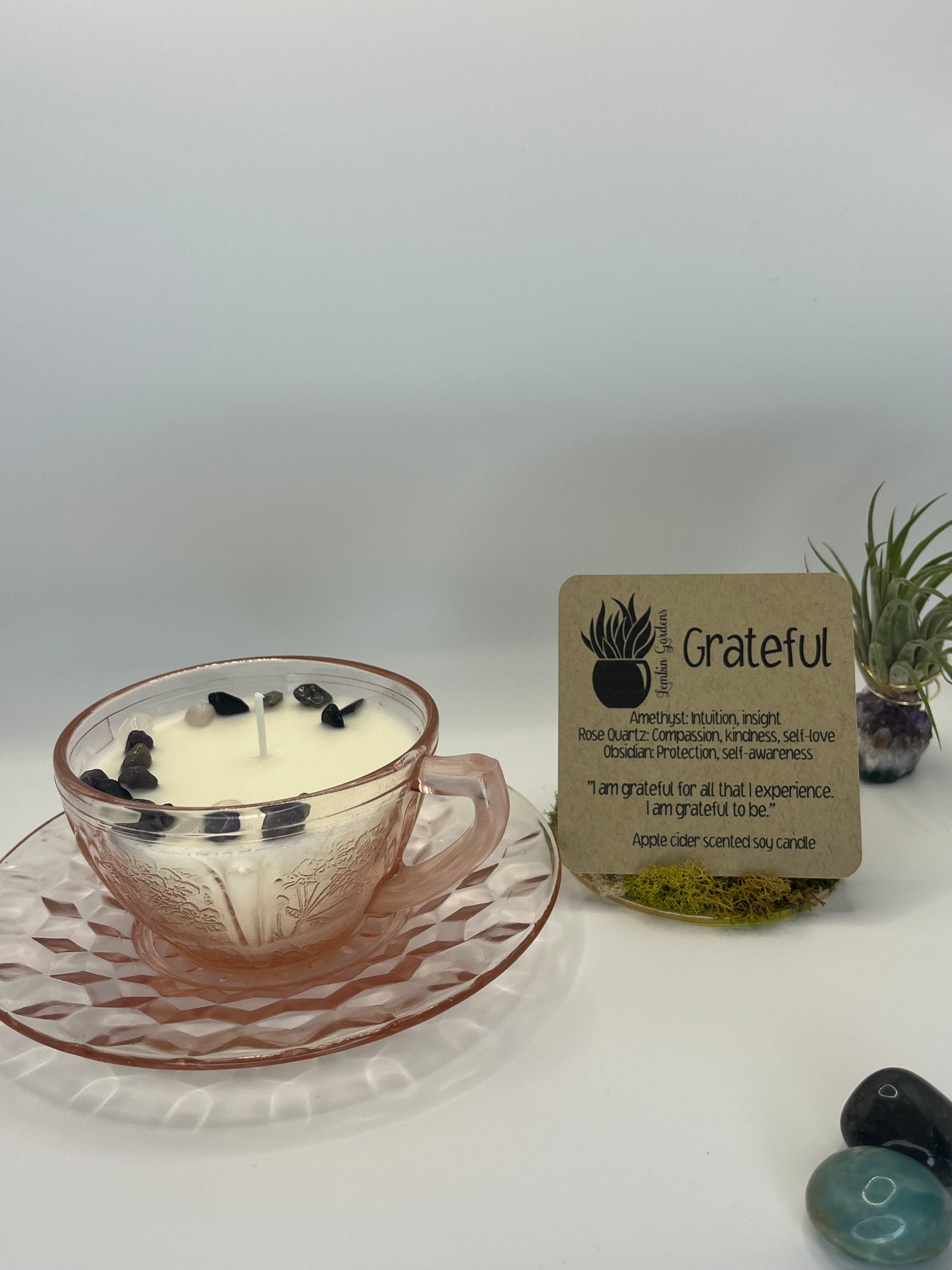 Soy Candle: Grateful (Apple Cider Scent)