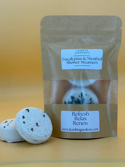 Aromatherapy Shower Steamer: Eucalyptus & Menthol
