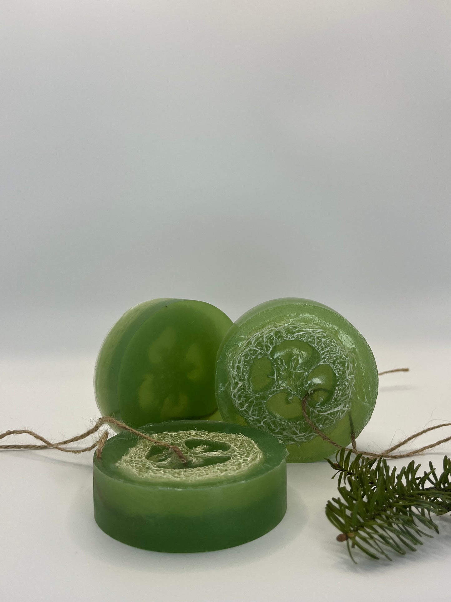 Jojoba Loofah Soap: Rustic Woods