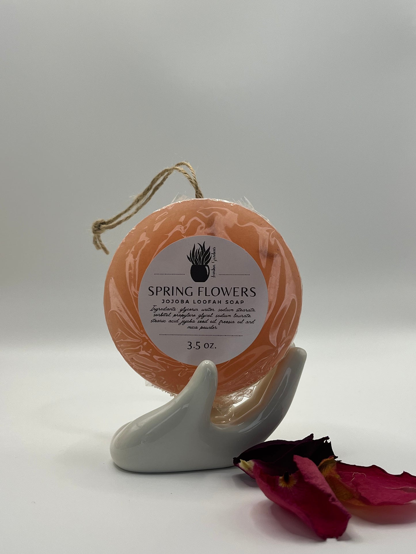 Jojoba Loofah Soap: Spring Flowers