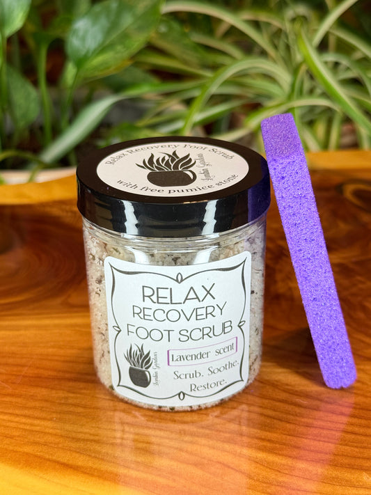 Recovery Foot scrub: Relax