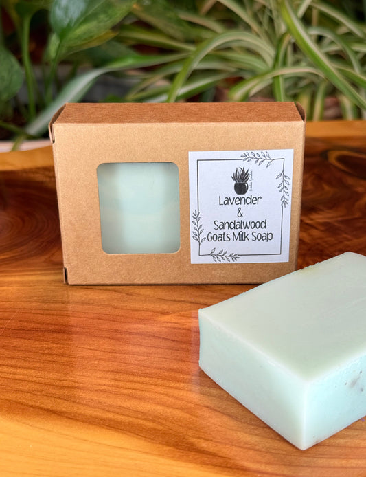 Goats Milk Soap: Lavender & Sandalwood