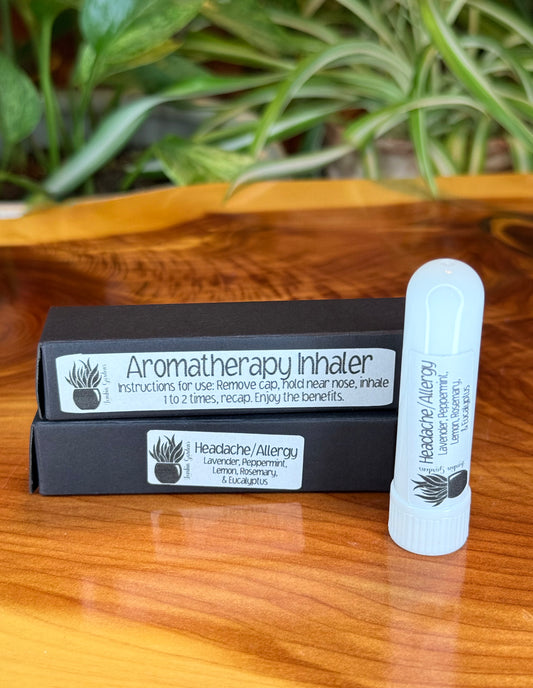 Aromatherapy Inhaler: Headache/Allergy