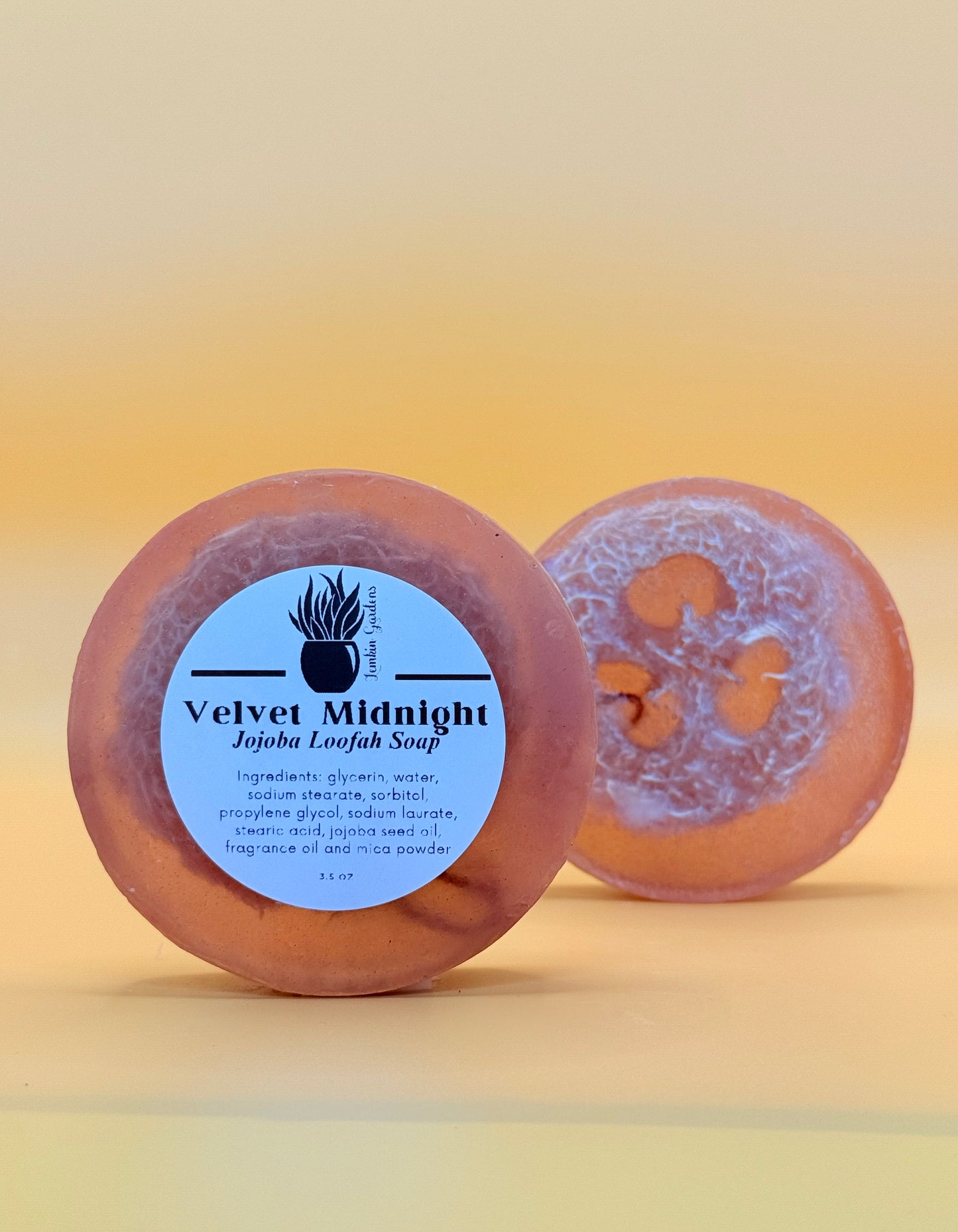 Jojoba Loofah Soap: Velvet Midnight