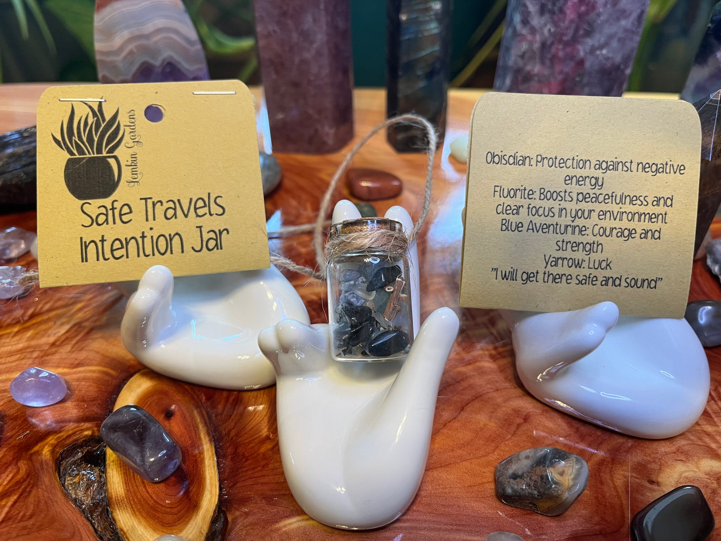 Intention Jar-Safe Travels
