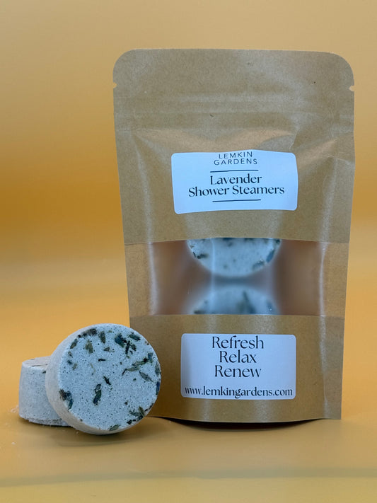Aromatherapy Shower Steamer:  Lavender