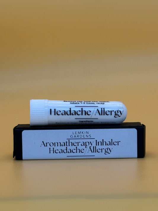 Aromatherapy Inhaler: Headache/Allergy