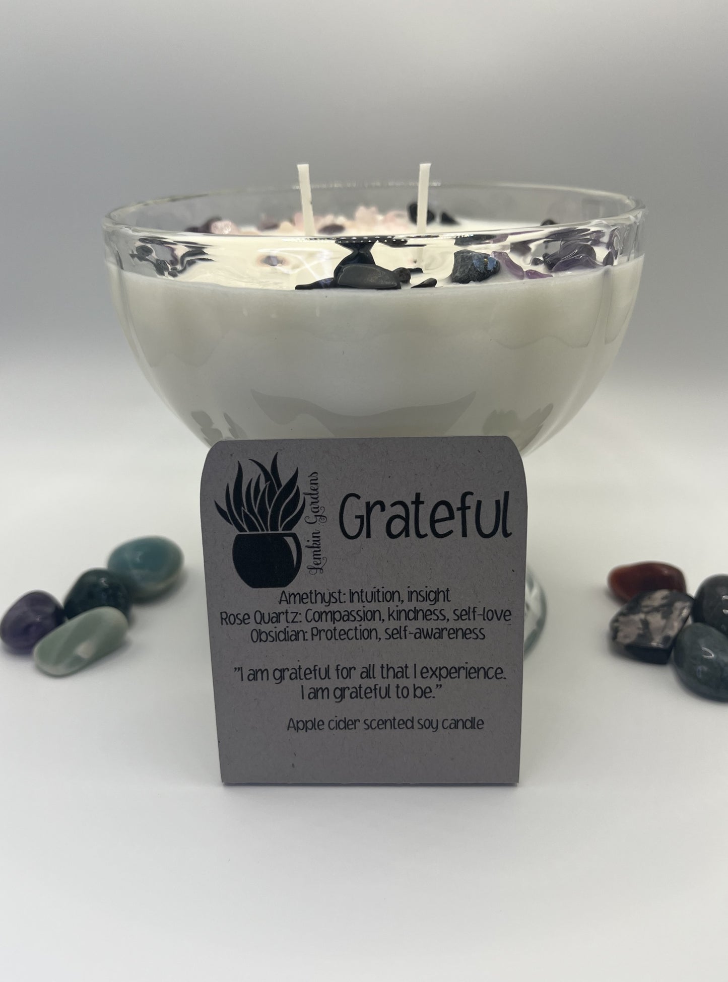 Soy Candle: Grateful (Apple Cider)