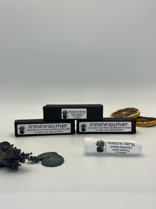 Aromatherapy Inhaler: Headache/Allergy