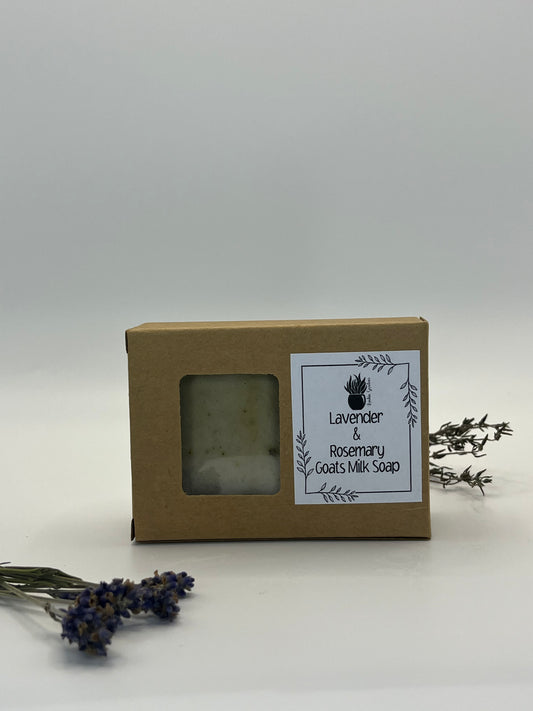 Goats Milk Soap: Lavender & Rosemary