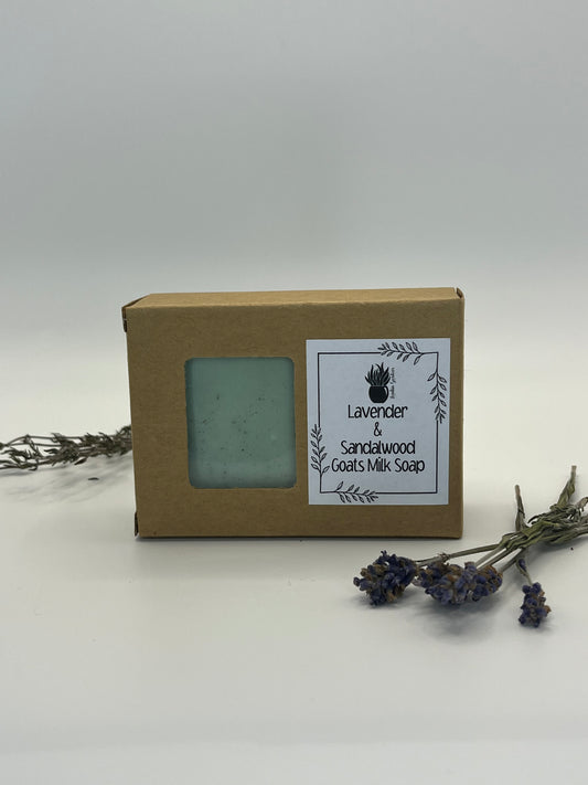 Goats Milk Soap: Lavender & Sandalwood